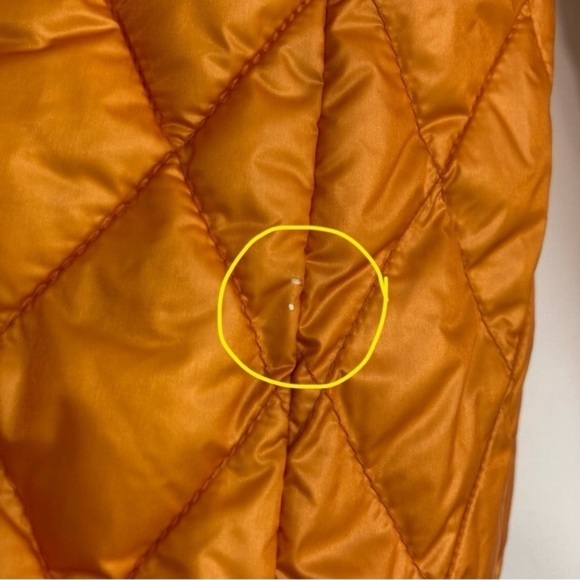 Women’s Lightweight Quilted Jacket Fall Jacket Golden Yellow Hiking Walking Sz M - Picture 12 of 12